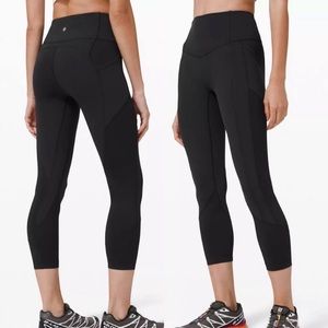 Lululemon All The Right Places Crop Black